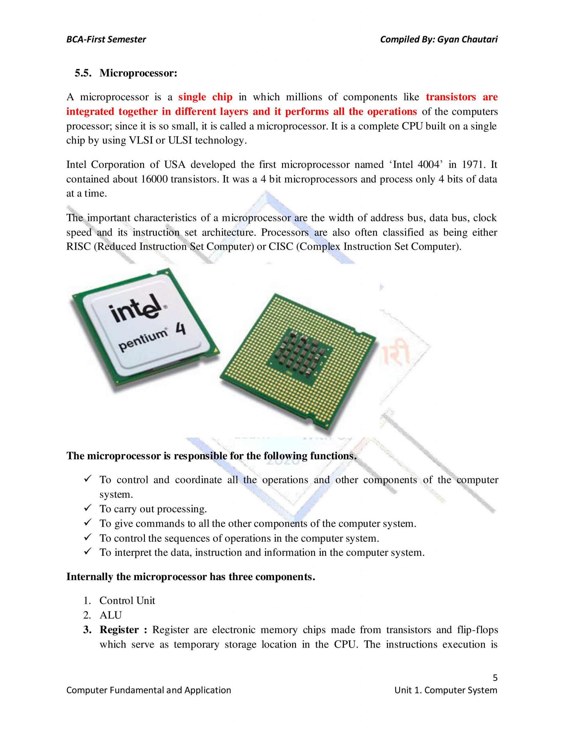 Unit 1 Computer Architecture and Organization(Memory,input,output) part ...