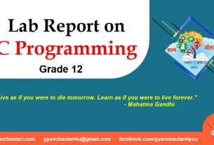 Lab Report on C Programming for Grade 12