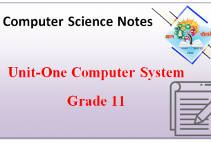 Unit- One: Computer System grade 11 note