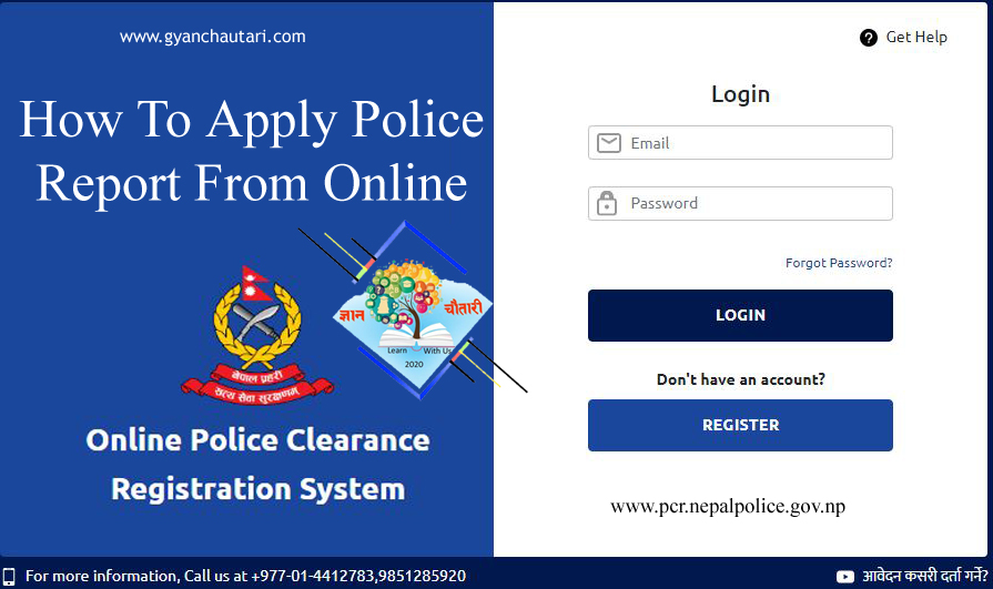 How To Apply Police Report in Nepal from Online